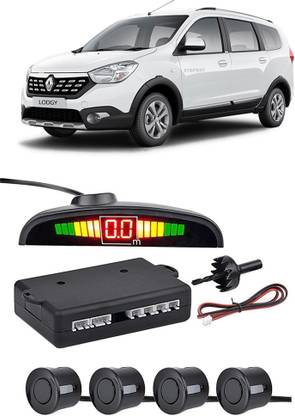 AutoTiger AB475 Black Car Reverse Parking Sensor with LED Display 4 Sensor A475 Parking Sensor