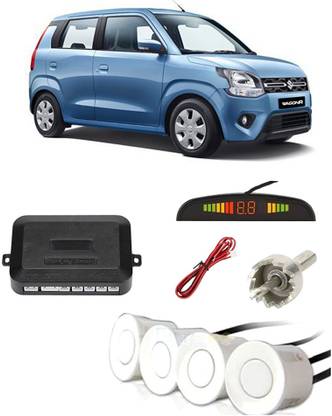 Ascension PKNA0335 White Car Reverse Parking Sensor with LED Display 4 Sensor PKNA0335 Parking Sensor