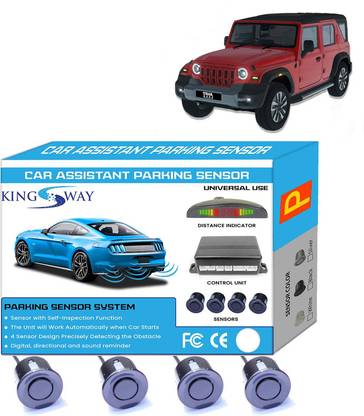 Kingsway Black Reverse Parking Sensors for Thar Roxx 2024 Onwards Black Reverse Parking Sensors for Thar Roxx 2024 Onwards Parking Sensor