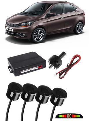 Voddmars Vm556 Black Car Reverse Parking Sensor with LED Display 4 SensorVM556 Parking Sensor