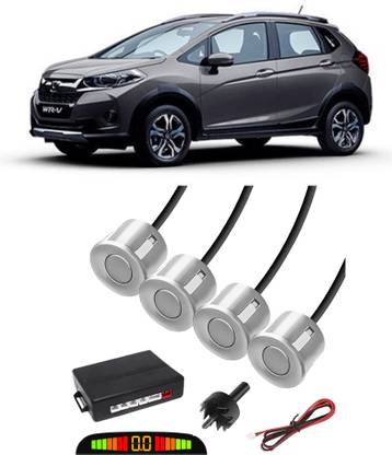 carempire VS169 Silver Car Reverse Parking Sensor with LED Display 4 Sensor V169 Parking Sensor