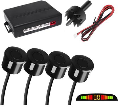 Gadiparts PKNB422 Black Car Reverse Parking Sensor with LED Display 4 Sensor PKNB422 Parking Sensor
