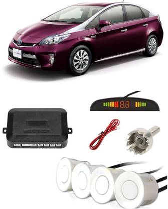 Ascension PKNA0592 White Car Reverse Parking Sensor with LED Display 4 Sensor PKNA0592 Parking Sensor