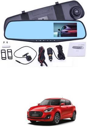 LOVMOTO Dual Lens Dvr Dash Camera 4.3inch Rearview Mirror For Sw-ift Old Reverse Assist Camera System