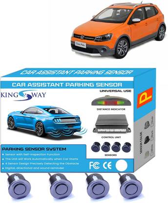 Kingsway Black Reverse Parking Sensors for Polo Cross 2010 to 2022 Black Reverse Parking Sensors for Polo Cross 2010 to 2022 Parking Sensor