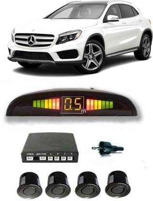 Voddmars VB390 Black Car Reverse Parking Sensor with LED Display 4 Sensor V390 Parking Sensor
