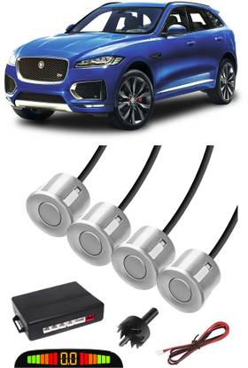 Gadzooks EB218 White Car Reverse Parking Sensor with LED Display 4 Sensor G218 Parking Sensor
