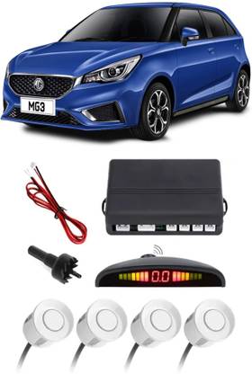 carempire GS419 Silver Car Reverse Parking Sensor with LED Display 4 Sensor G419 Parking Sensor