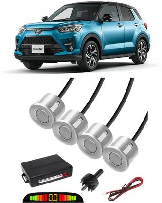 Ascension PKNA1860 White Car Reverse Parking Sensor with LED Display 4 Sensor PKNA1860 Parking Sensor
