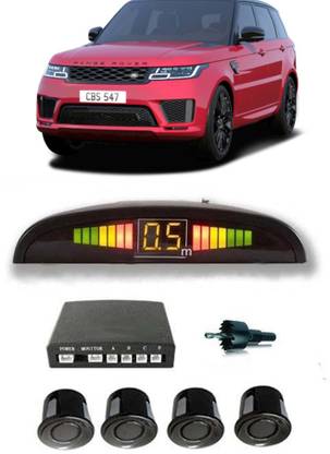 Voddmars VB250 Black Car Reverse Parking Sensor with LED Display 4 Sensor V250 Parking Sensor
