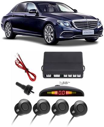 Gadzooks G380 Black Car Reverse Parking Sensor with LED Display 4 Sensor G380 Parking Sensor