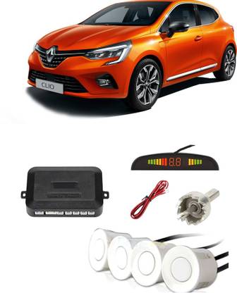 carempire YB467 Silver Car Reverse Parking Sensor with LED Display 4 Sensor Y467 Parking Sensor