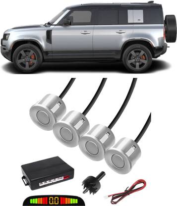 HANABI EB243 White Car Reverse Parking Sensor with LED Display 4 Sensor G243 Parking Sensor