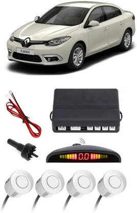 Gadzooks GS470 Silver Car Reverse Parking Sensor with LED Display 4 Sensor G470 Parking Sensor