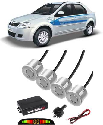 Voddmars VS260 Silver Car Reverse Parking Sensor with LED Display 4 Sensor V260 Parking Sensor