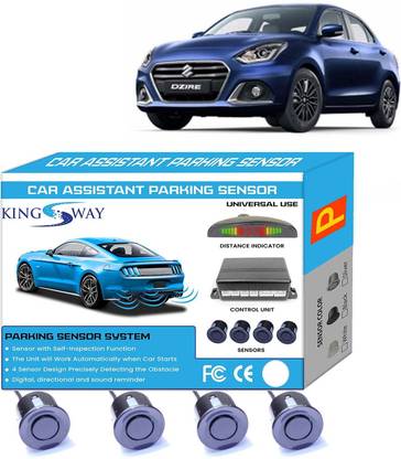 Kingsway Black Reverse Parking Sensors for Swift Dzire 2020 to 2024 Black Reverse Parking Sensors for Swift Dzire 2020 to 2024 Parking Sensor