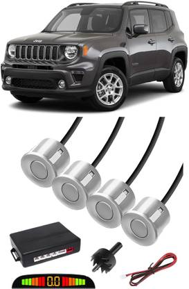 Voddmars VS225 Silver Car Reverse Parking Sensor with LED Display 4 Sensor V225 Parking Sensor