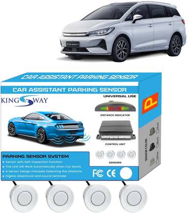 Kingsway White Reverse Parking Sensors for eMAX 7 2024 Onwards White Reverse Parking Sensors for eMAX 7 2024 Onwards Parking Sensor