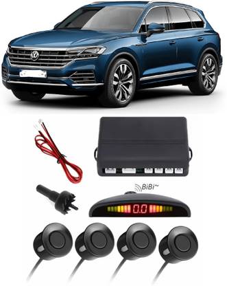 Gadzooks G617 Black Car Reverse Parking Sensor with LED Display 4 Sensor G617 Parking Sensor
