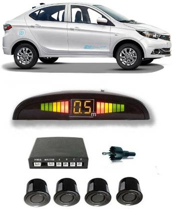 Voddmars VB555 Black Car Reverse Parking Sensor with LED Display 4 Sensor V555 Parking Sensor