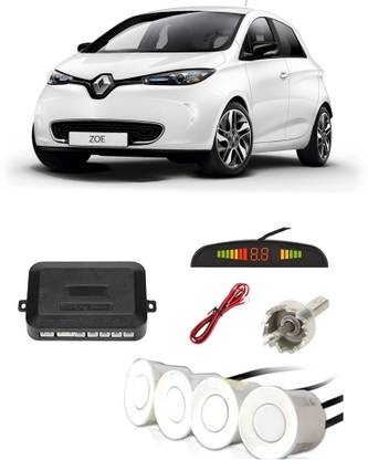 carempire YB481 Silver Car Reverse Parking Sensor with LED Display 4 Sensor Y481 Parking Sensor