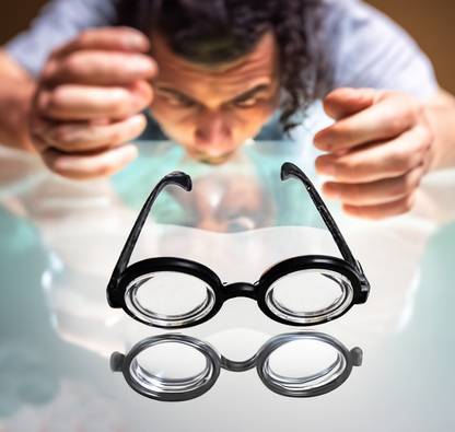 Dhinchak Babu bhaiya Style gogal or Comic Character Harry gogal for Making Funny reels  Party Glow Ornament