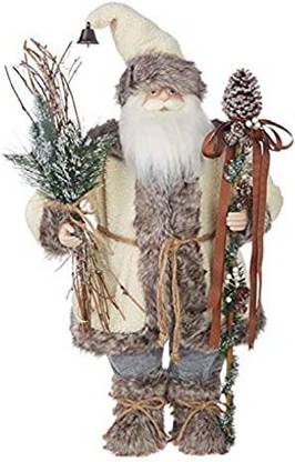 RAZ Imports Pinecone Lodge 27" Alpine Santa Hanging Ornaments Pack of 1