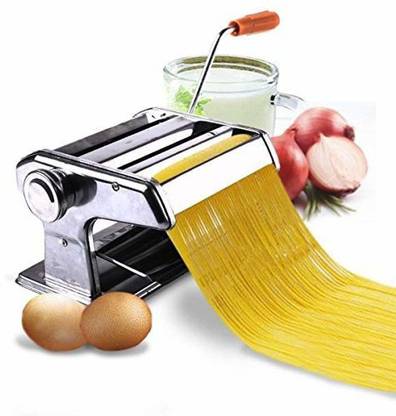 ShoppersHub PNQ Manual Pasta Maker Machine Noodles Cutter with Clamp Spaghetti and Pasta Maker