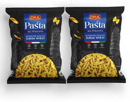 Sresth Ora Fusilli Pasta 200g (Pack of 2) | Made With 100% Durum Wheat Fusilli Pasta