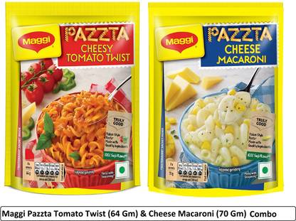Maggi Pazzta Cheesy Tomato Twist & Cheese Macroni Pasta