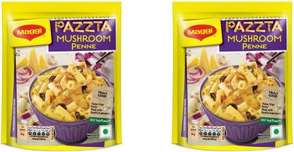 Maggi Pazzta Mushroom Penne 64 grams pack of 2 (64G X 2) Pasta