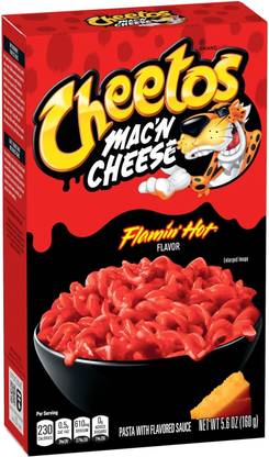 Cheetos Mac N Cheese Flamin Hot | Creamy, Cheesy Pasta