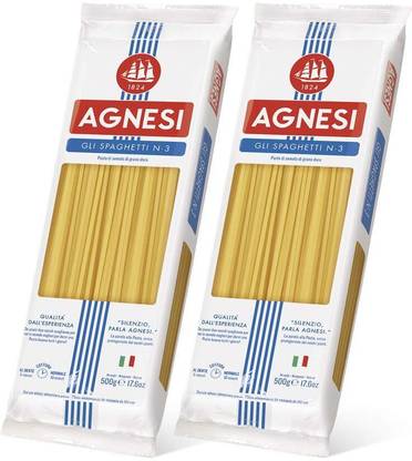 Agnesi Spaghetti Drum Wheat semolina pasta 500g Spaghetti Pasta