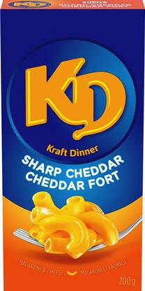 Kraft Dinner Sharp Cheddar Macaroni & Cheese Macaroni Pasta
