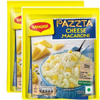 Maggi Pazzta Cheese Macaroni Pack Of 2 (70Gm * 2) Pasta