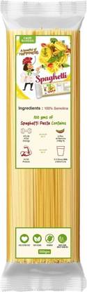 Cook Garden 100% Semolina Durum Wheat | No Maida | Rich in Calcium & Protein Spaghetti Pasta