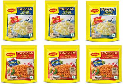 Maggi Pazzta Cheese Macroni, Cheezy Tomato Twist Pasta