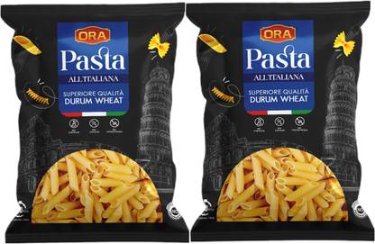 Sresth Ora Penne Rigate Pasta 200g (Pack of 2) | Made With 100% Durum Wheat Penne Pasta