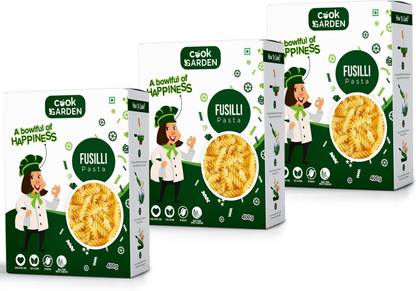 Cook Garden 100% Semolina | High Protein Healthy Diet | Cholesterol & Maida Free Fusilli Pasta