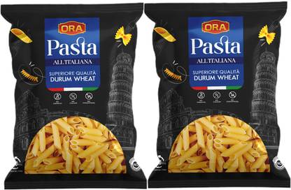 Sresth Ora Penne Rigate Pasta 200g (Pack of 2) | Made With 100% Durum Wheat Penne Pasta