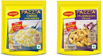 Maggi Pazzta Cheese Macroni, Mushroom Penne Pasta