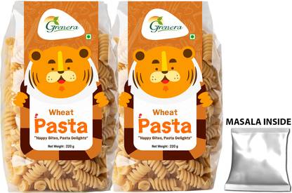 grenera Wheat Pasta | Healthy Pasta | No Maida, Not Fried | Delicious & Ready to cook Fusilli Pasta
