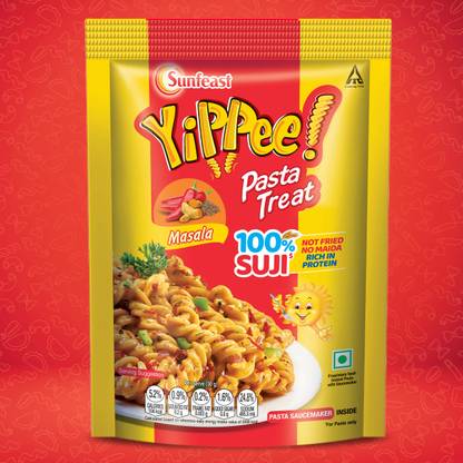 Sunfeast YiPPee! Treat | Masala | Soft & Creamy Spirali Pasta