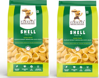 Finosta Shell Pasta Pack of 2, 500gm Each Shell Pasta