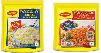 Maggi Pazzta Cheese Macroni, Cheezy Tomato Twist Pasta