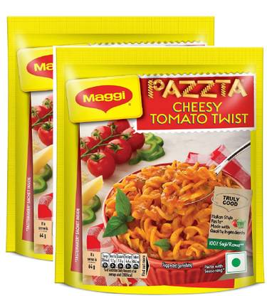 Maggi Pazzta Tomato Twist Instant Pasta Pack Of 2 (70Gm*2) Pasta