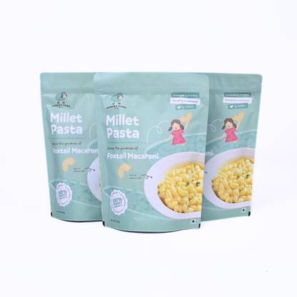 HUNGRY BUMS Foxtail Macaroni Pasta Tastemaker Sun Dried Macaroni No Maida Pasta Gluten Free Pasta