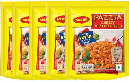Maggi Pazzta Cheesy Tomato Twist 342.5 g (Pack Of 68.5g*5) Pasta