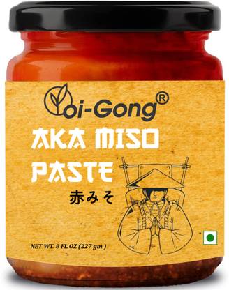 oi-gong Aka Miso Paste, (Dark, Soy-Based)