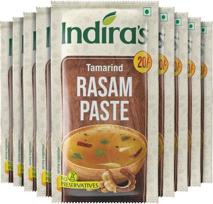 Indira Tamarind Rasam Paste 50g Pack of 9